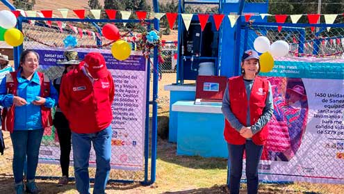 Cusco y Apurímac ya cuentan con servicios de agua potable y saneamiento